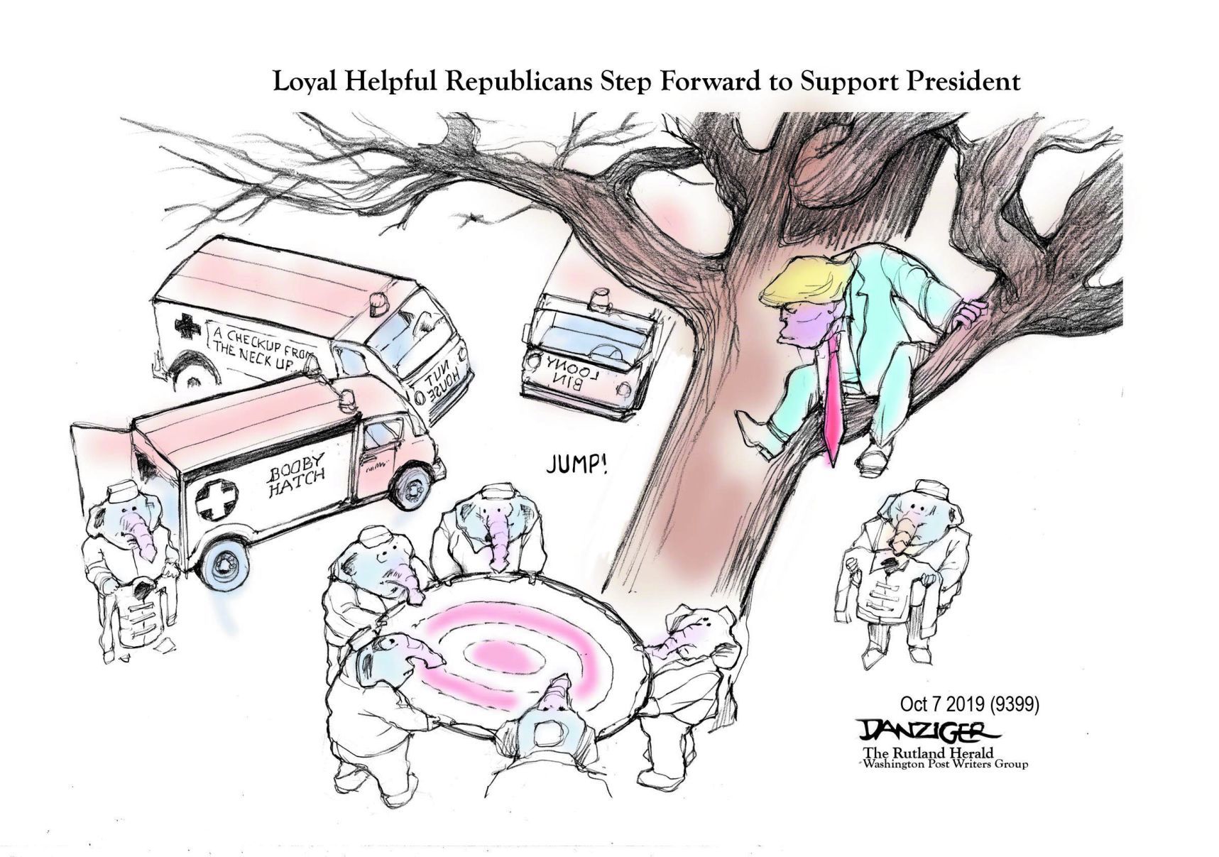 Jeff Danziger cartoon